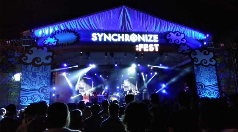 Synchronize Fest 2020 Tampilkan Tata  Panggung  Maksimal 