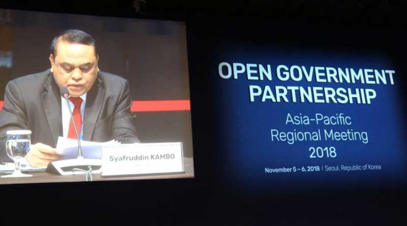 Open Government Partnership (OGP) Asia-Pacific Regional Meeting 2018