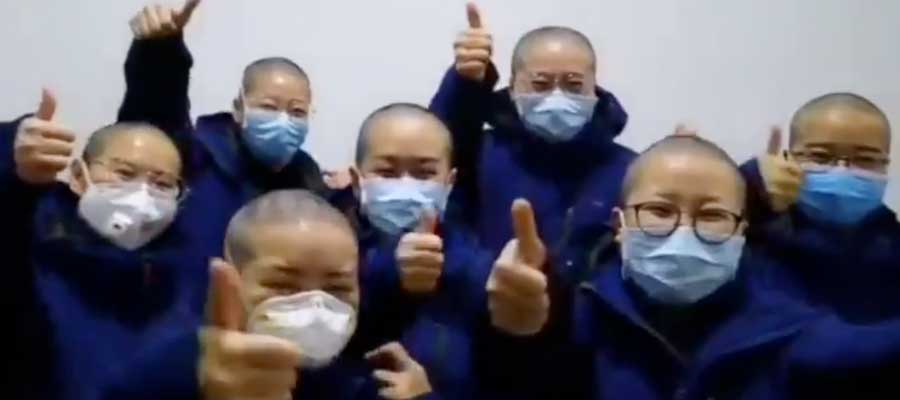 Perawat di Wuhan