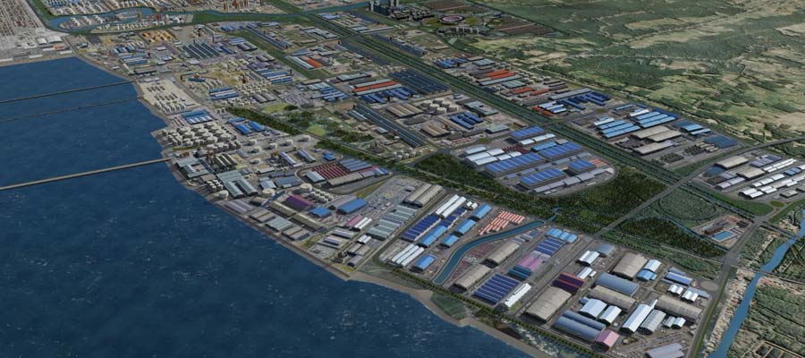 Kuala Tanjung Port and Industrial Estate (PIE)