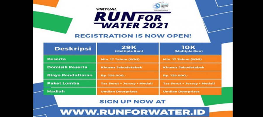 Virtual Run for Water 2021