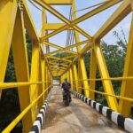 Alhamdulillah Jembatan Kuning di Jalan Ceplik Kelurahan Ratujaya Sudah Bisa di Gunakan